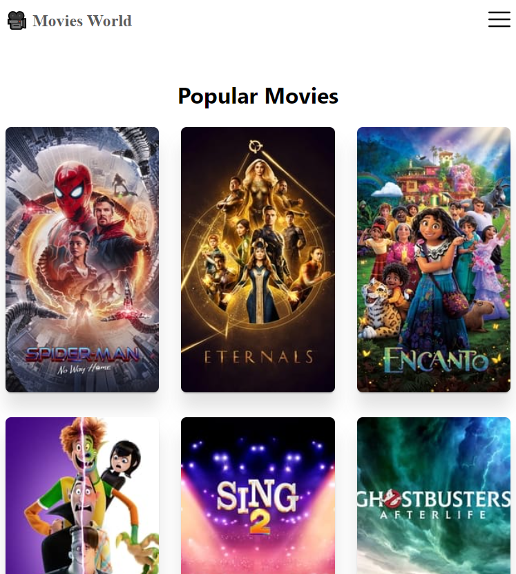 Projecto Movies world Projecto Movies world