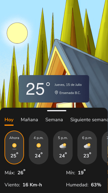 Projecto Weather app Projecto Weather app